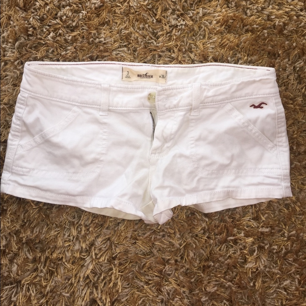 White Hollister Shorts
